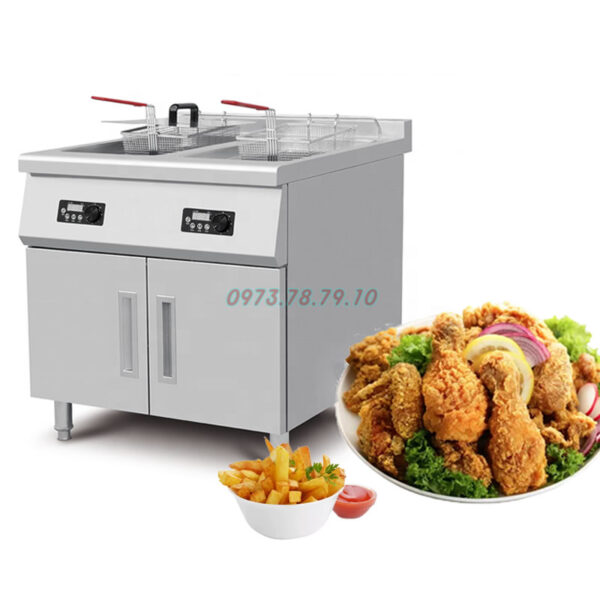 C-Bếp từ chiên nhúng điện từ ShinStar 40 lít